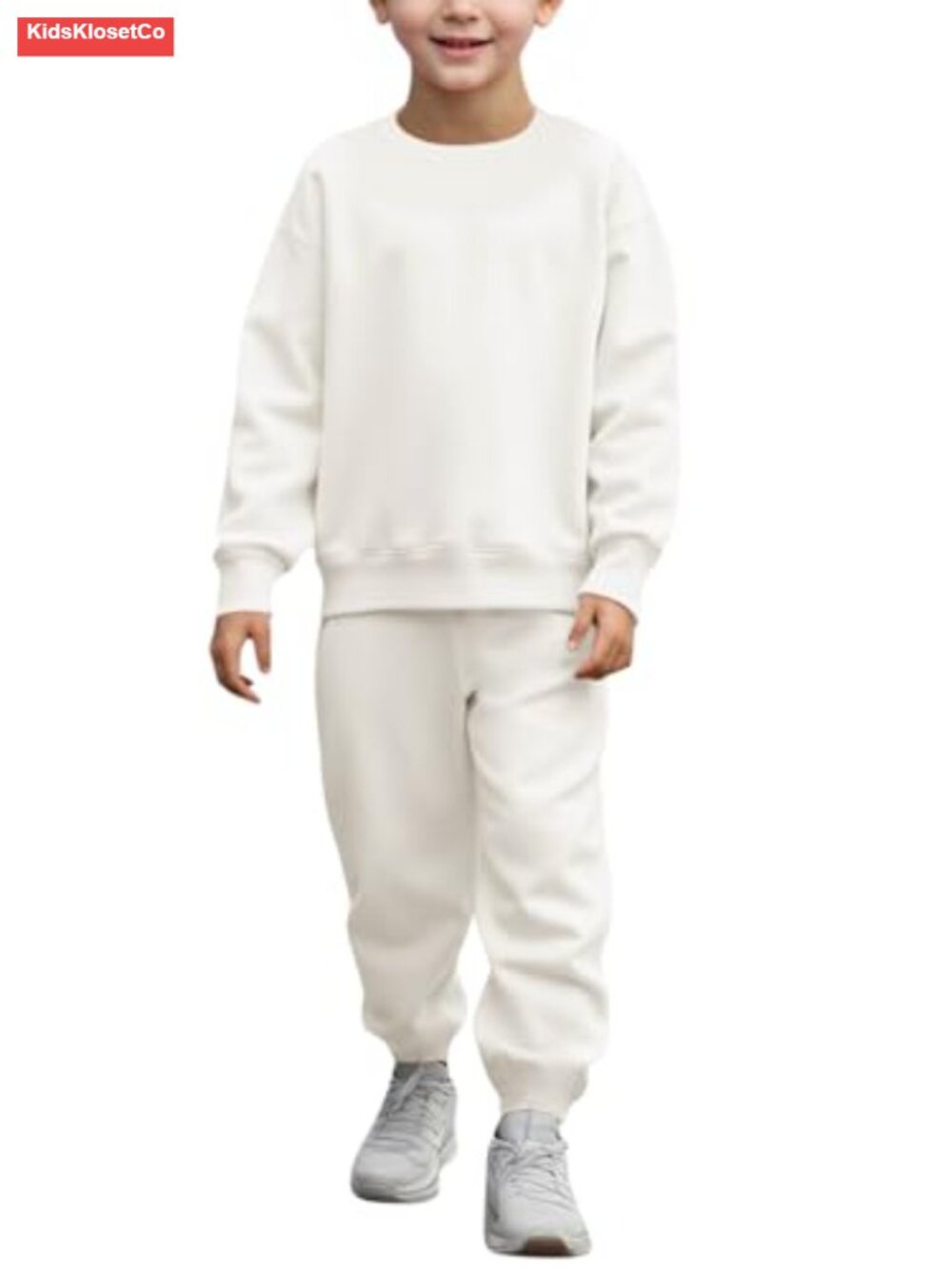 Boys 2pc Tracksuit Sweatshirt Jogger Set Long Sleeve Pull On